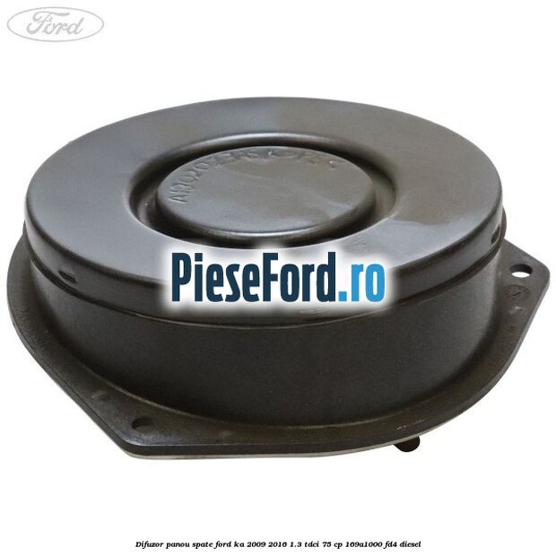 Difuzor panou spate Ford Ka 2009-2016 1.3 TDCi 75 cp 169A1000, FD4 diesel