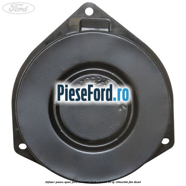 Difuzor panou spate Ford Ka 2009-2016 1.3 TDCi 75 cp 169A1000, FD4 diesel
