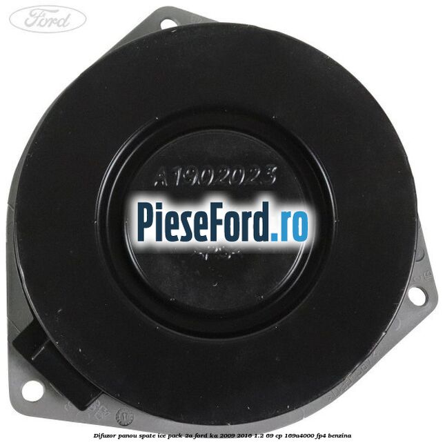 Difuzor panou spate Ice Pack 2A Ford Ka 2009-2016 1.2 69 cp 169A4000, FP4 benzina