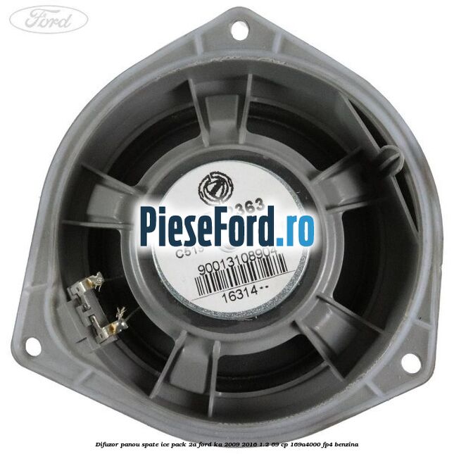 Difuzor panou spate Ice Pack 2A Ford Ka 2009-2016 1.2 69 cp 169A4000, FP4 benzina