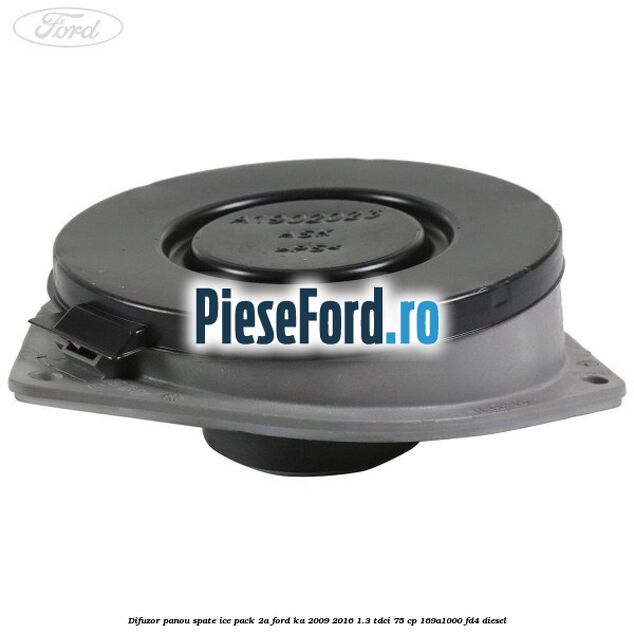 Difuzor panou spate Ice Pack 2A Ford Ka 2009-2016 1.3 TDCi 75 cp 169A1000, FD4 diesel