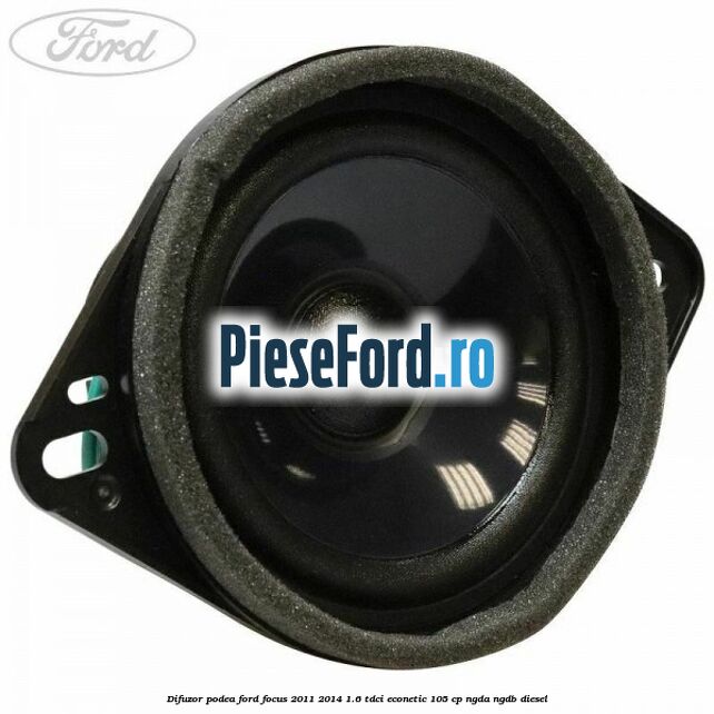 Difuzor podea Ford Focus 2011-2014 1.6 TDCi ECOnetic 105 cp NGDA, NGDB diesel