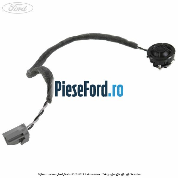 Difuzor tweeter Ford Fiesta 2013-2017 1.0 EcoBoost 100 cp SFJA, SFJB, SFJC, SFJD benzina