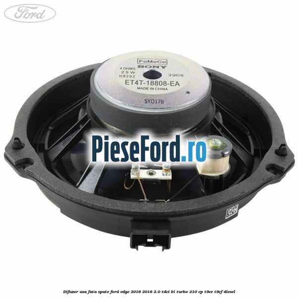Difuzor usa fata spate Ford Edge 2016-2018 2.0 TDCi Bi-Turbo 210 cp T9CE, T9CF diesel