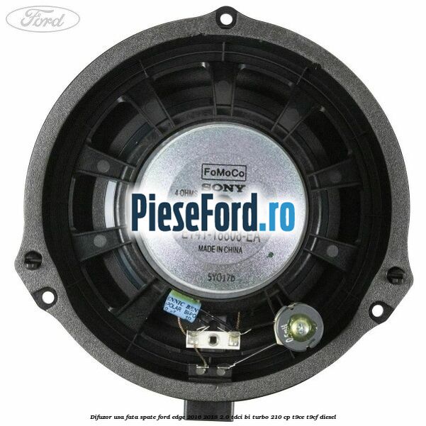 Difuzor usa fata spate Ford Edge 2016-2018 2.0 TDCi Bi-Turbo 210 cp T9CE, T9CF diesel