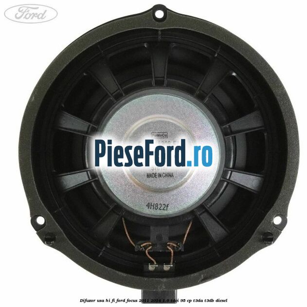 Difuzor usa hi-fi Ford Focus 2011-2014 1.6 TDCi 95 cp T3DA, T3DB diesel