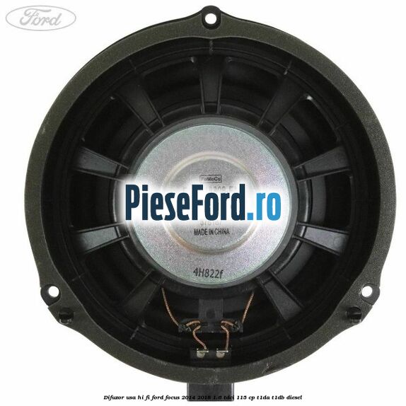 Difuzor usa hi-fi Ford Focus 2014-2018 1.6 TDCi 115 cp T1DA, T1DB diesel