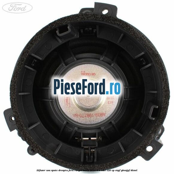 Difuzor usa spate dreapta Ford Ranger 2012-2015 2.2 TDCi 120 cp ENPF, GBVAJPF diesel