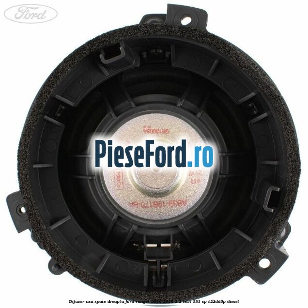 Difuzor usa spate dreapta Ford Ranger 2016-2020 2.2 TDCi 131 cp T22DD0P diesel