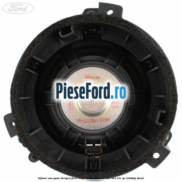 Difuzor usa spate dreapta Ford Ranger 2016-2020 2.2 TDCi 4x4 131 cp T22DD0P diesel