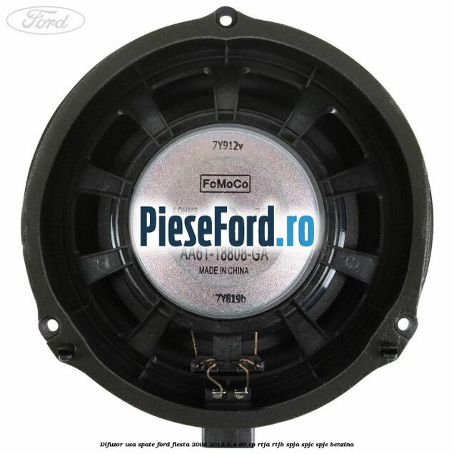 Difuzor usa spate Ford Fiesta 2008-2012 1.4 97 cp RTJA, RTJB, SPJA, SPJC, SPJE benzina