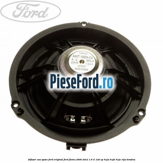 Difuzor usa spate Ford original Ford Fiesta 2008-2012 1.6 Ti 120 cp HXJA, HXJB, HXJE, RVJA benzina