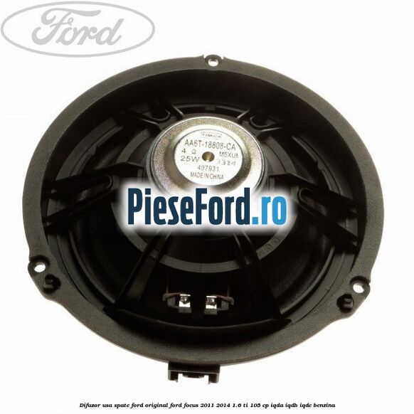 Difuzor usa spate Ford original Ford Focus 2011-2014 1.6 Ti 105 cp IQDA, IQDB, IQDC benzina