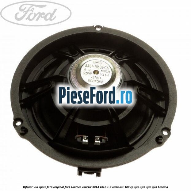 Difuzor usa spate Ford original Ford Tourneo Courier 2014-2018 1.0 EcoBoost 100 cp SFCA, SFCB, SFCC, SFCD benzina