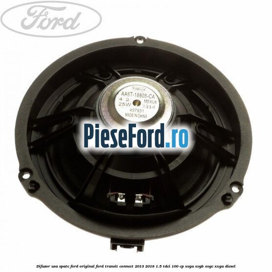 Difuzor usa spate Ford original Ford Transit Connect 2013-2018 1.5 TDCi 100 cp XVGA, XVGB, XVGC, XXGA diesel
