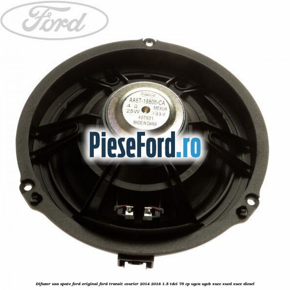 Difuzor usa spate Ford original Ford Transit Courier 2014-2018 1.5 TDCi 75 cp UGCA, UGCB, XUCC, XUCD, XUCE diesel