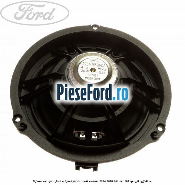 Difuzor usa spate Ford original Ford Transit Custom 2014-2018 2.2 TDCi 125 cp CYF4, CYFF diesel