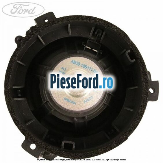 Difuzor usa spate stanga Ford Ranger 2016-2020 2.2 TDCi 131 cp T22DD0P diesel