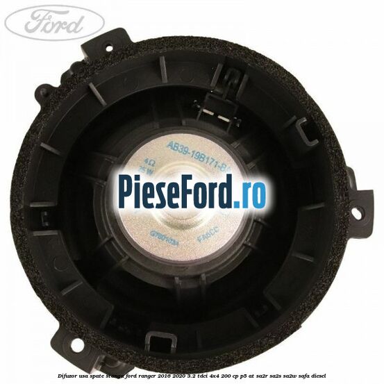 Difuzor usa spate stanga Ford Ranger 2016-2020 3.2 TDCi 4x4 200 cp P5-AT, SA2R, SA2S, SA2W, SAFA diesel