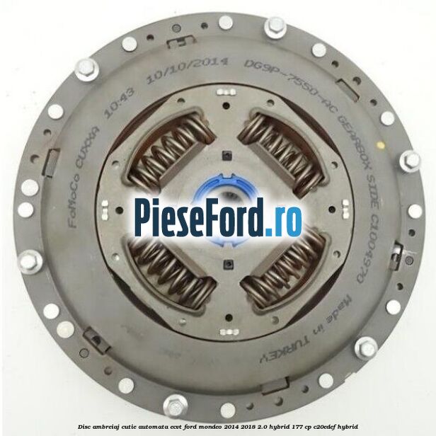 Disc ambreiaj cutie automata ECVT Ford Mondeo 2014-2018 2.0 Hybrid 177 cp C20EDEF hybrid