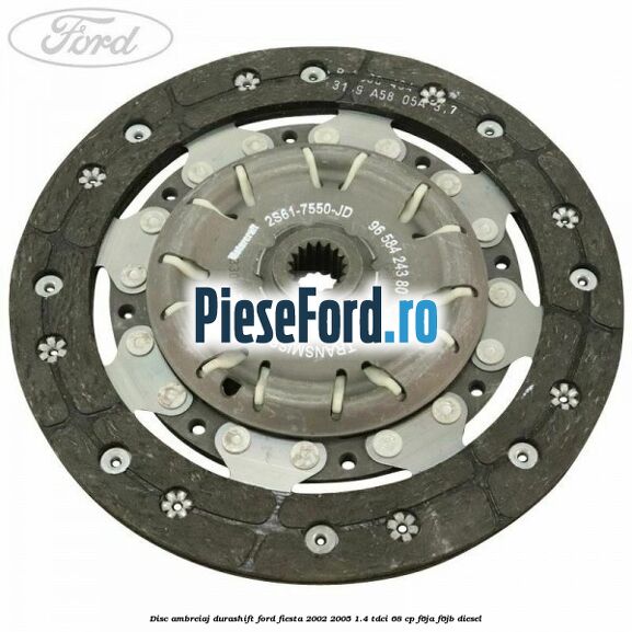 Disc ambreiaj Durashift Ford Fiesta 2002-2005 1.4 TDCi 68 cp F6JA, F6JB diesel