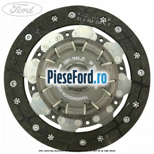Disc ambreiaj Durashift Ford Fiesta 2005-2008 1.4 TDCi 68 cp Disc ambreiaj Durashift Ford Fiesta 2005-2008 1.4 TDCi 68 cp N4JB diesel
