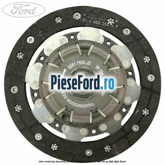 Disc ambreiaj Durashift Ford Fiesta 2008-2012 1.4 TDCi 68 cp F6JB, F6JD diesel