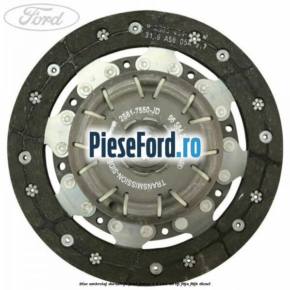 Disc ambreiaj Durashift Ford Fusion 1.4 TDCi 68 cp F6JA, F6JB diesel