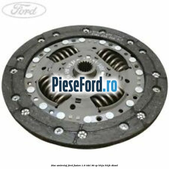 Disc ambreiaj Ford Fusion 1.6 TDCi 90 cp HHJA, HHJB diesel
