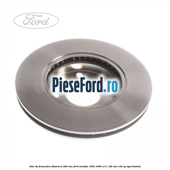 Disc de frana fata diametru 260 mm Ford Mondeo 1993-1996 2.0 i 16V 4x4 132 cp NGA benzina