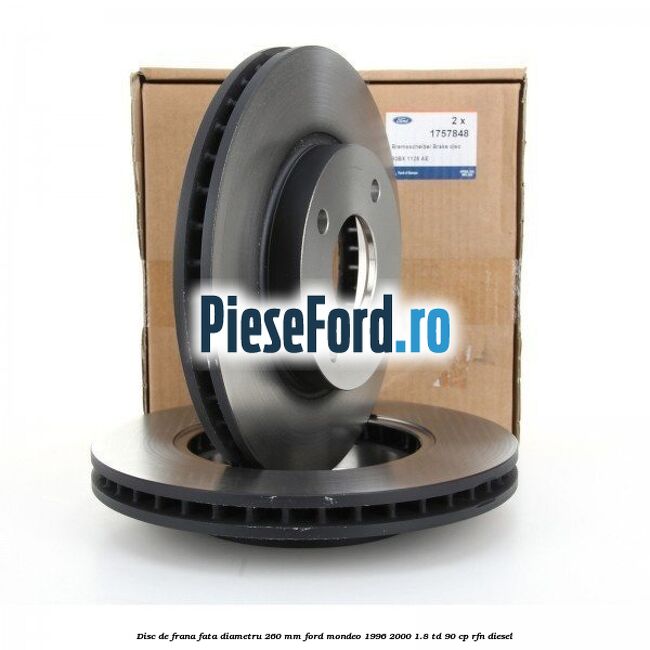 Disc de frana fata diametru 260 mm Ford Mondeo 1996-2000 1.8 TD 90 cp
