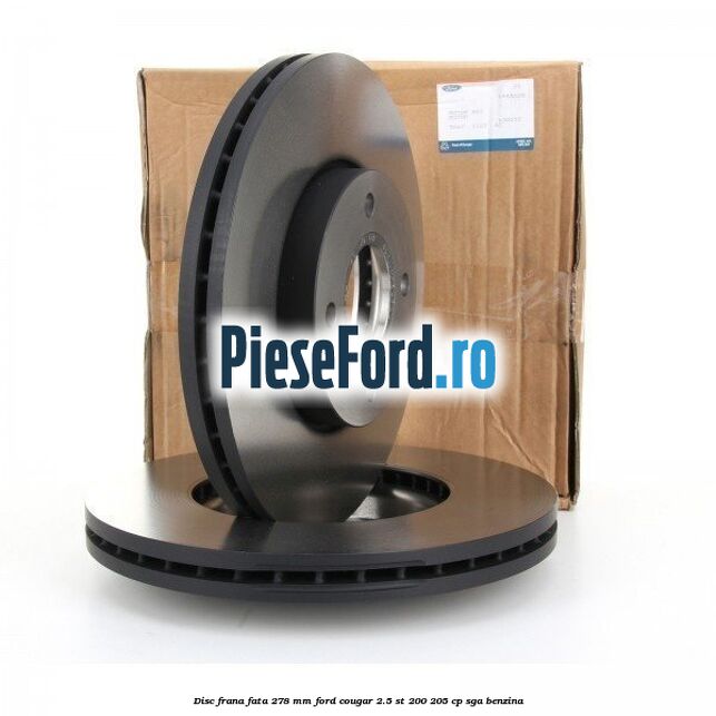 Disc frana fata 278 mm Ford Cougar 2.5 ST 200 205 cp