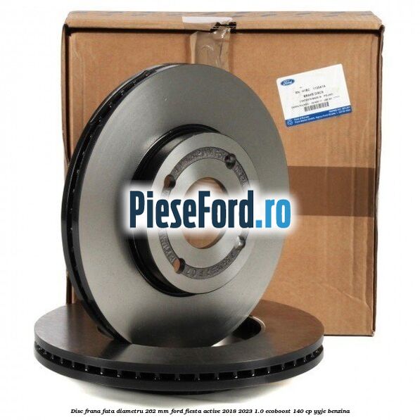 Disc frana fata diametru 262 mm Ford Fiesta Active 2018-2023 1.0 EcoBoost 140 cp YYJE benzina