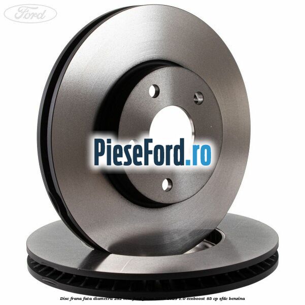 Disc frana fata diametru 282 mm Ford Focus 2019-2023 1.0 EcoBoost 85 cp SFDC benzina