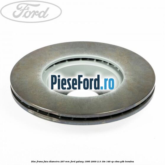 Disc frana fata diametru 287 mm Ford Galaxy 1995-2000 2.3 16V 146 cp E5SA, Y5B benzina