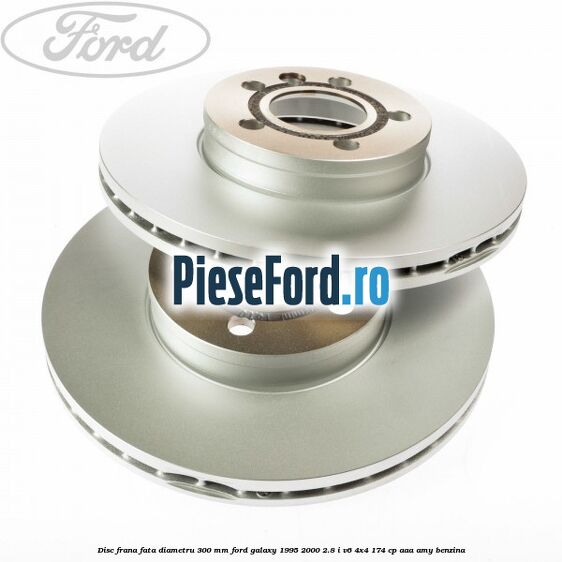 Disc frana fata diametru 300 mm Ford Galaxy 1995-2000 2.8 i V6 4x4 174 cp AAA, AMY benzina