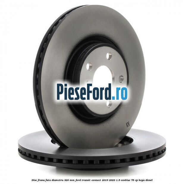 Disc frana fata diametru 320 mm Ford Transit Connect 2019-2023 1.5 EcoBlue 75 cp BEGA diesel