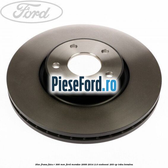 Disc frana fata R 300 MM Ford Mondeo 2008-2014 2.0 EcoBoost 203 cp TNBA benzina