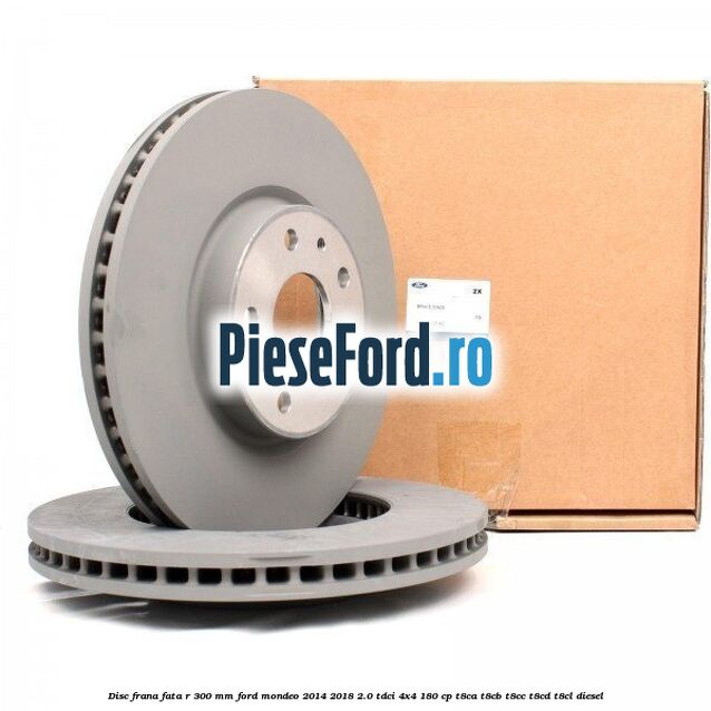Disc frana fata R 300 mm Ford Mondeo 2014-2018 2.0 TDCi 4x4 180 cp Disc frana fata R 300 mm Ford Mondeo 2014-2018 2.0 TDCi 4x4 180 cp T8CA, T8CB, T8CC, T8CD, T8CL diesel