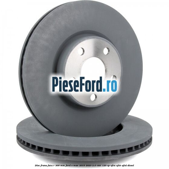 Disc frana fata R 300 mm Ford S-Max 2015-2023 2.0 TDCi 120 cp UFCA, UFCB, UFCD diesel