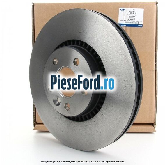 Disc frana fata R 316 MM Ford S-Max 2007-2014 2.3 160 cp SEWA benzina
