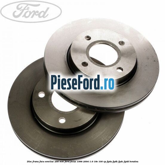 Disc frana fata ventilat 258 mm Ford Focus 1998-2004 1.6 16V 100 cp
