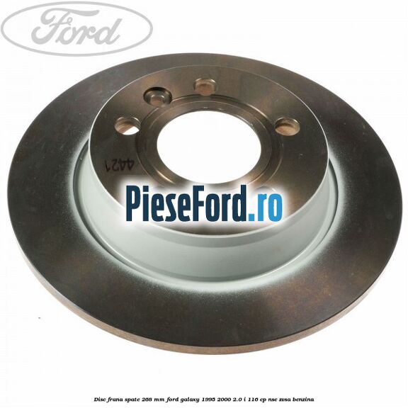 Disc frana spate 268 mm Ford Galaxy 1995-2000 2.0 i 116 cp NSE, ZVSA benzina