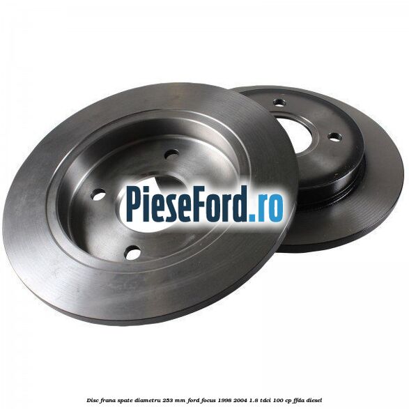 Disc frana spate diametru 253 mm Ford Focus 1998-2004 1.8 TDCi 100 cp Disc frana spate diametru 253 mm Ford Focus 1998-2004 1.8 TDCi 100 cp FFDA diesel