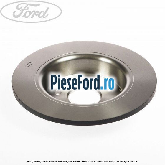 Disc frana spate diametru 280 mm Ford C-Max 2016-2020 1.0 EcoBoost 100 cp Disc frana spate diametru 280 mm Ford C-Max 2016-2020 1.0 EcoBoost 100 cp M2DA, SFDA benzina