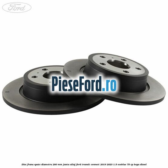 Disc frana spate diametru 280 mm janta aliaj Ford Transit Connect 2019-2023 1.5 EcoBlue 75 cp Disc frana spate diametru 280 mm janta aliaj Ford Transit Connect 2019-2023 1.5 EcoBlue 75 cp BEGA diesel