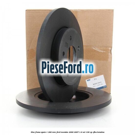 Disc frana spate R 280 mm Ford Mondeo 2000-2007 1.8 SCi 130 cp