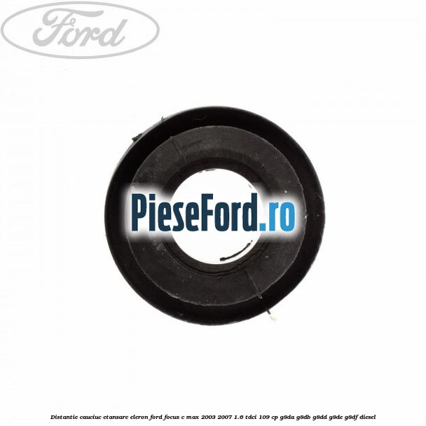 Distantie cauciuc etansare eleron Ford Focus C-Max 2003-2007 1.6 TDCi 109 cp G8DA, G8DB, G8DD, G8DE, G8DF diesel