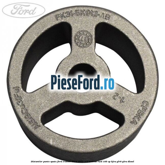 Distantier punte spate Ford Transit 2014-2018 2.0 EcoBlue RWD 105 cp Distantier punte spate Ford Transit 2014-2018 2.0 EcoBlue RWD 105 cp BJRA, YLR6, YLRA diesel