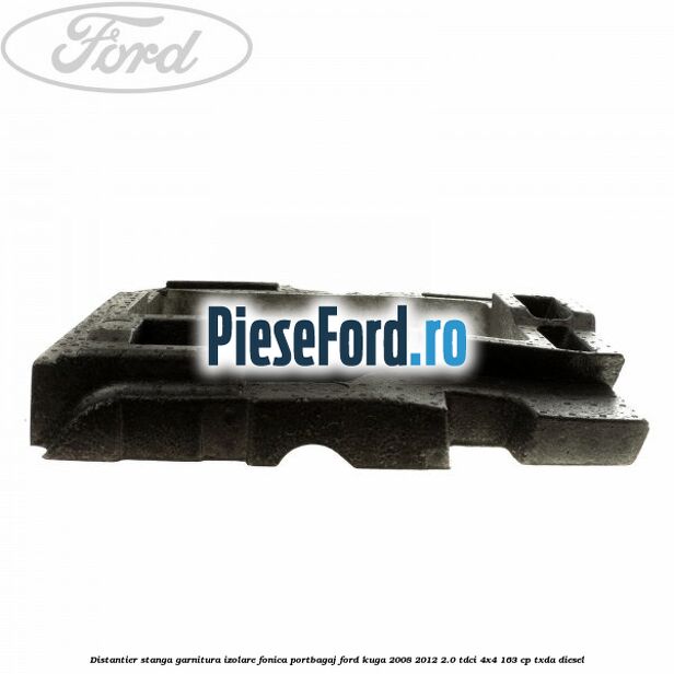 Distantier stanga garnitura izolare fonica portbagaj Ford Kuga 2008-2012 2.0 TDCI 4x4 163 cp TXDA diesel
